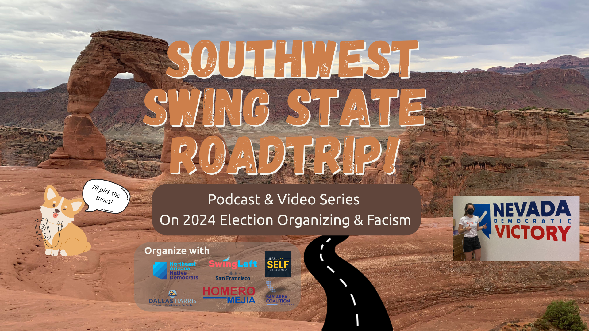 Featured image for “🗳️ Southwest Swing State | 2024 GOTV Election Roadtrip”