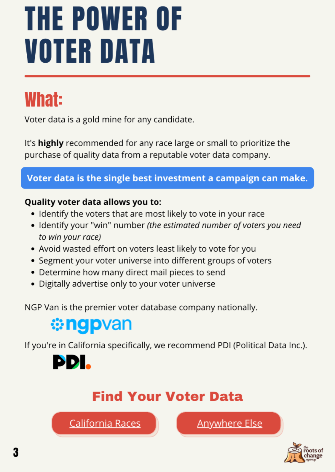 The Power of Voter Data | Building Your Campaign Story